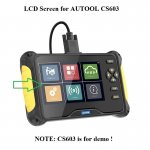 LCD Screen Display Replacement for AUTOOL CS603 Scanner